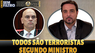 Todos que vieram a Brasília são terroristas segundo ministro [SILVIO NAVARRO]