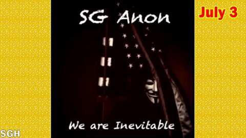 SG Anon Situation Update July 3: "SG Anon Sits Down w/ David Nino Rodriguez"