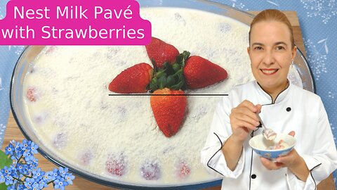 How to Make a Nest Milk Pavé with Strawberries That Everyone Will Love