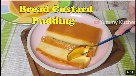 Bread Custard Pudding