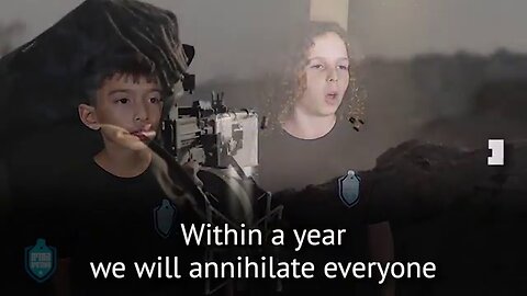 Israeli children sing ''We will annihilate everyone''