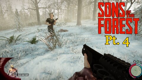 Sons of the Forest, the shot gun is so OP! Pt.4