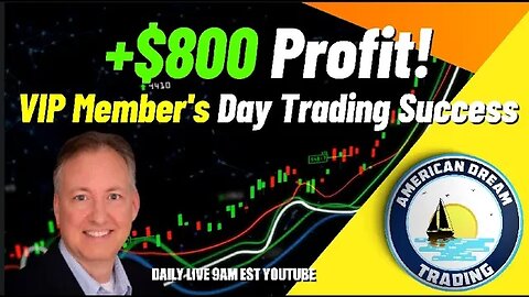 Achieving Excellence - VIP Member's +$800 Profit In The Stock Market