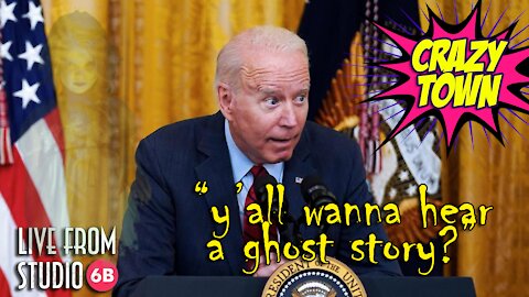 Joe Biden Won't Stop CREEPY Whispering into the Mic!! (Crazy Town)