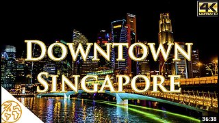 Downtown Singapore 4k Virtual Tour Waking Walk