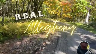 Our Final Motorcycle Trip Destination: A Beautiful Allegheny River Forest and Mountain Overlook