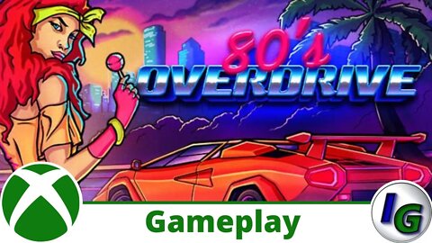 80's OVERDRIVE Gameplay on Xbox