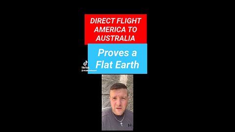 Direct flights prove a flat earth