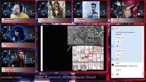 Cyberpunk 2020 Reloaded LIVE Game Session May 22 2020!