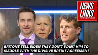 Britons tell Biden they don't want him to meddle with the divisive Brexit agreement.