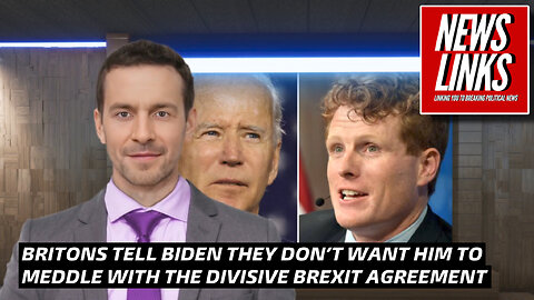 Britons tell Biden they don't want him to meddle with the divisive Brexit agreement.