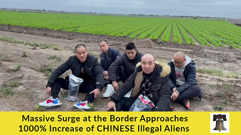 Massive Surge at the Border Approaches 1000% Increase of CHINESE Illegal Aliens