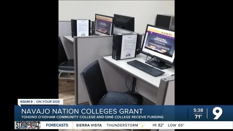 Federal grant boosts technology access for Tohono O'odham, Navajo Nation colleges