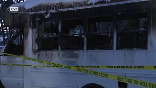 Buses catch fire in Green Bay