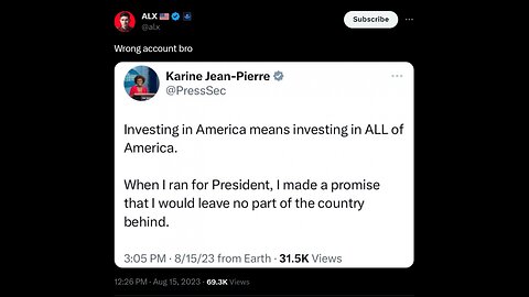 karine pierre answered no evidence when biden impeachment question was asked 9-15-23 Liberal hivemin