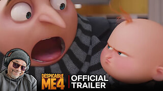 Despicable Me 4 Official Trailer Reaction!