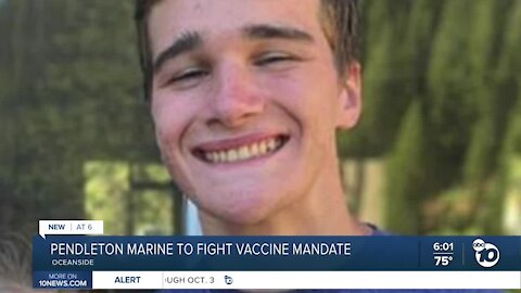 Pendleton marine to fight vaccine mandate