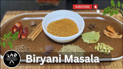 Biryani Masala Recipe | How to make homemade Biryani Masala