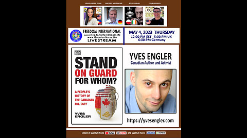Yves Engler-"Stand On Guard! For Whom? A People’s History of the Canadian Military"