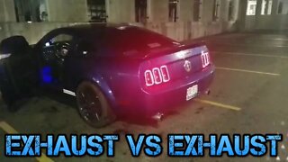 4.0 V6 Mustang Exhaust Ethan BOSSE Vs Just Uh 4.0 V6 Mustang Exhaust VS Exhaust Friendly Battle