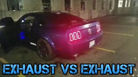 4.0 V6 Mustang Exhaust Ethan BOSSE Vs Just Uh 4.0 V6 Mustang Exhaust VS Exhaust Friendly Battle