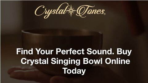 Find Your Perfect Sound. Buy Crystal Singing Bowl Online Today.