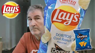 WINNER OR LOSER? Lays DORITOS COOL RANCH FLAVORED CHIPS Review 😮