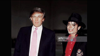 Michael Jackson and President Donald Trump