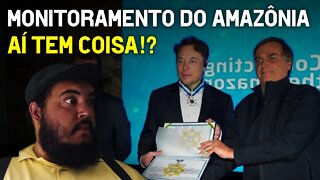 Elon musk visita o Brasil, projeto Starlink