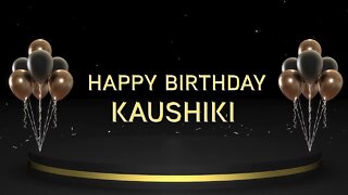 Wish you a very Happy Birthday Kaushiki