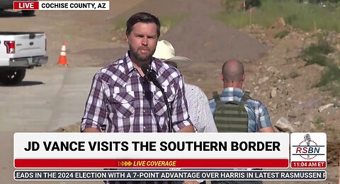 JD Vance Visits the U.S. Southern Border