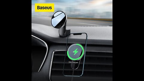 Magnetic charger iPhone | Magnetic wireless charger | Fast Wireless charger | Car Mount for iPhone