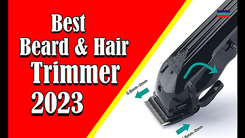 Beard & Hair Trimmer 2023 | SDFGH Professional LED Adjustable Powerful