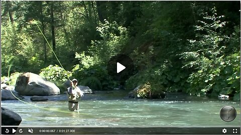 Single Handed Fly Rod Spey Casting