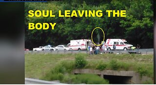 Soul leaving the body after motorcycle crash