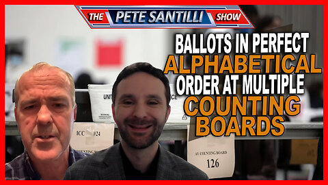 17 Different Counting Boards in Michigan Ballots Showed Up in Perfect Alphabetical Order