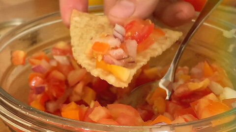 From Scratch Salsa is the BEST Late Night Snack