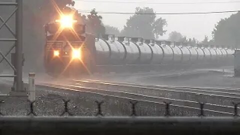 Norfolk Southern 64W Tanker Train with from Marion, Ohio August 20, 2022