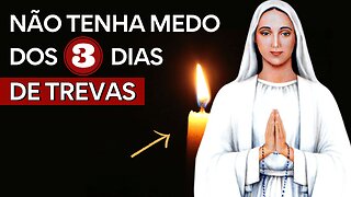 3 DIAS de TREVAS | Mensagem de Nossa Senhora de Anguera: "Prometo a todos que estão ao Meu lado..."