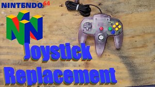 Cleaning a N64 controller and replacing the joystick.