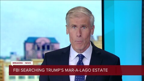 Former President Trump says FBI raided his Mar-a-Lago home
