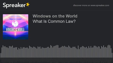 What Is Common Law?