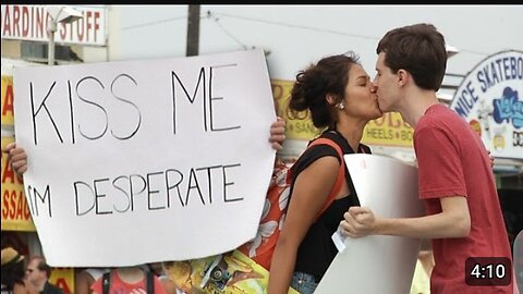 Kiss Me I'm desperate in public