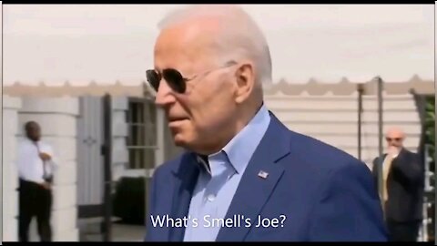 Bidens butt gets wiped