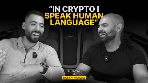 RAKAN KHALIFA - Discusses CRYPTO and which ALT COINS you should be holding