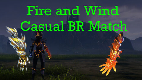 Spellbreak BR Gameplay: Casual BR Match (Fire and Wind Combo)