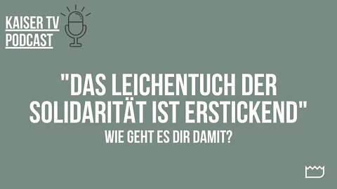 Das Leichentuch der Solidarität ist erstickend - Manfred Bartl [Wie geht es dir damit?]