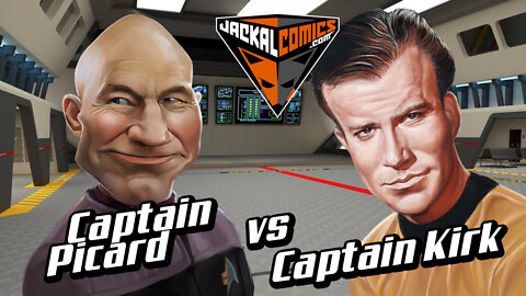 CAPTAIN KIRK vs CAPTAIN PICARD - Comic Book Battles: Who Would Win In A Fight?