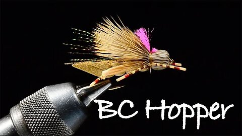 BC Hopper Fly Tying Instructions - Summer Hopper Dropper Terrestrial - Tied by Charlie Craven