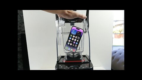 Will it Blend- - iPhone 14 Pro Durability Experiment